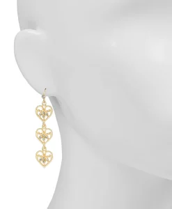 Patricia Nash Triple Hearts Earrings| Earrings