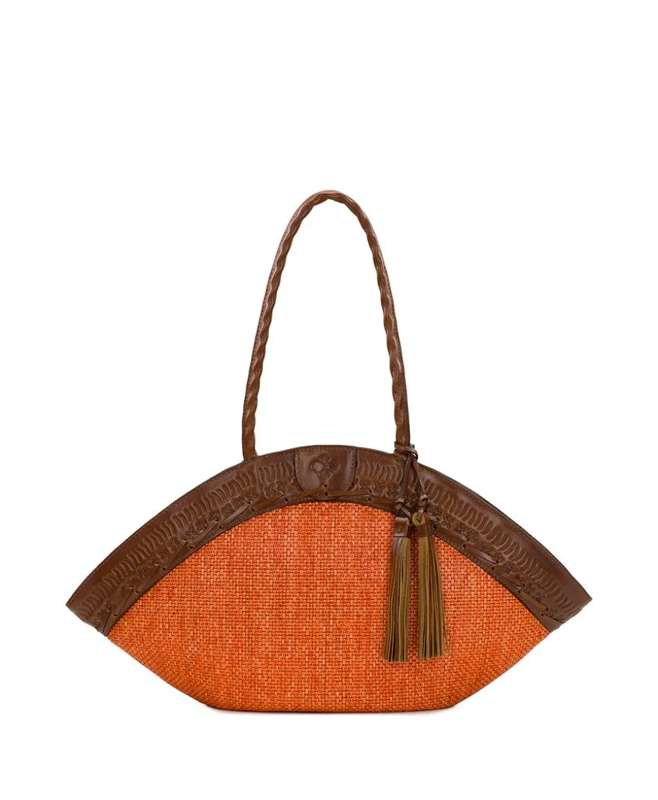 Patricia Nash Trope Dome Tote With Tassel| Totes