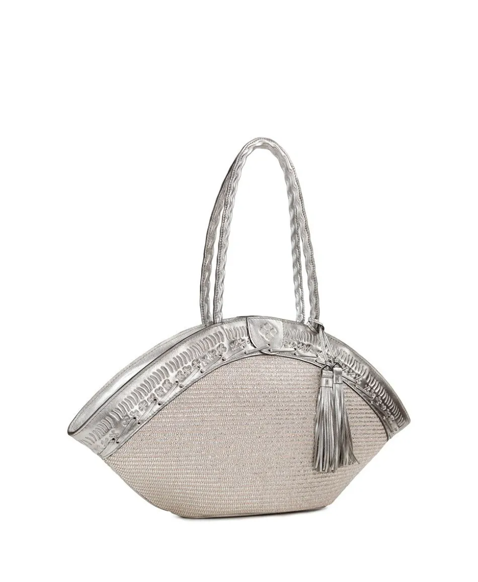 Patricia Nash Trope Dome Tote With Tassel| Totes