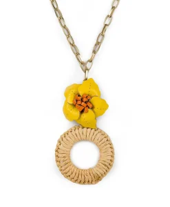 Patricia Nash Valentina Flower Pendant Necklace| Necklaces