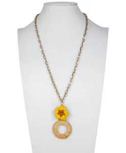 Patricia Nash Valentina Flower Pendant Necklace| Necklaces
