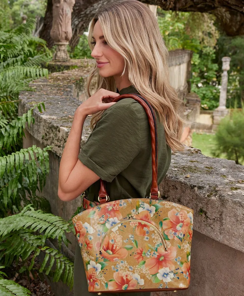 Patricia Nash Zorita Frame Satchel| Satchels